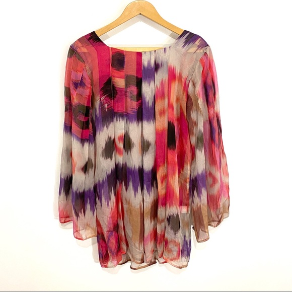 Alexis Multicolor Patterned Blouse - Picture 4 of 7